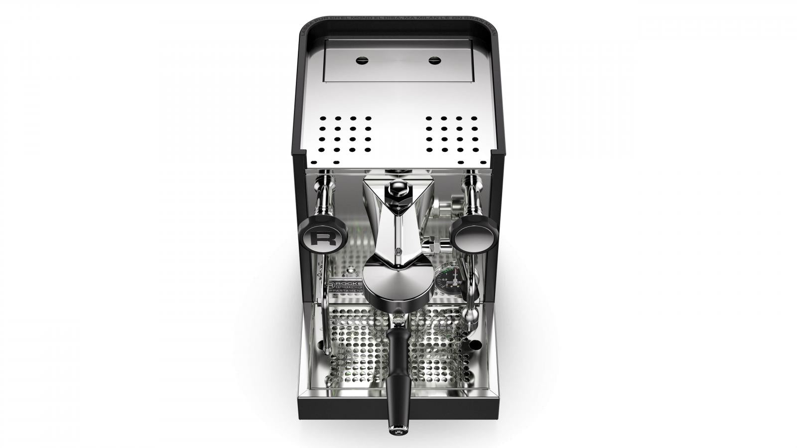 Rocket Appartamento TCA Siebträgermaschine - Schwarz / Schwarz