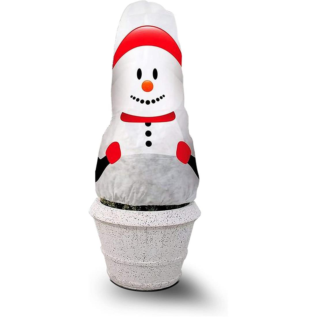 Winterschutz Vlieshaube - 130x160 cm - Weihnachtsmotive