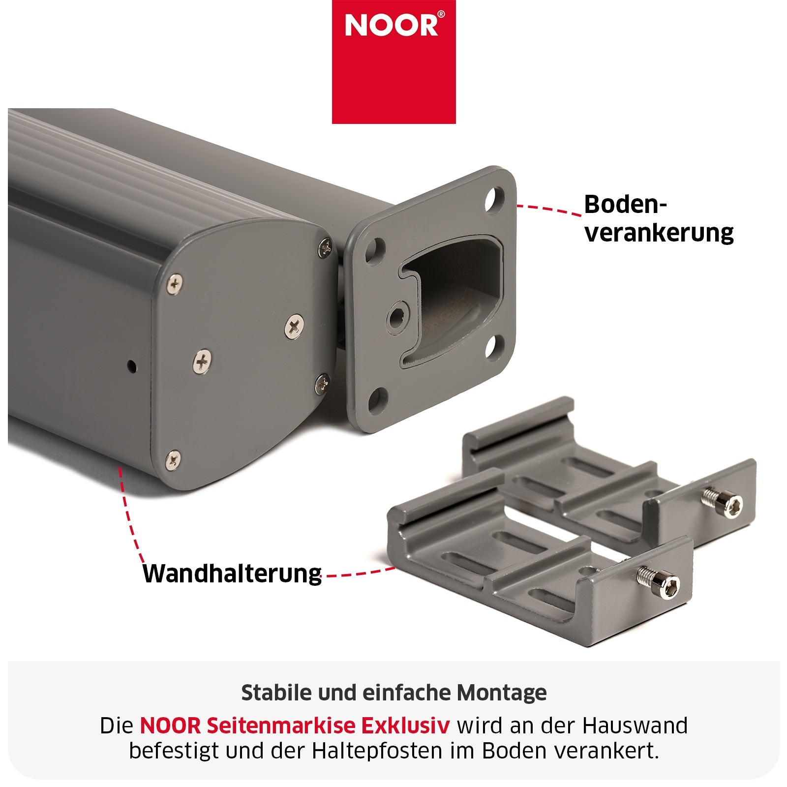 Seitenmarkise EXKLUSIV - 3,5 m - 280 g/m²