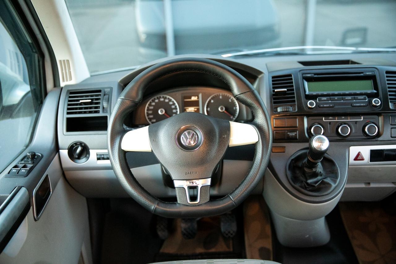 For VW T5.1 Transporter Premium Leather Steering Wheel Replacement Upgrade