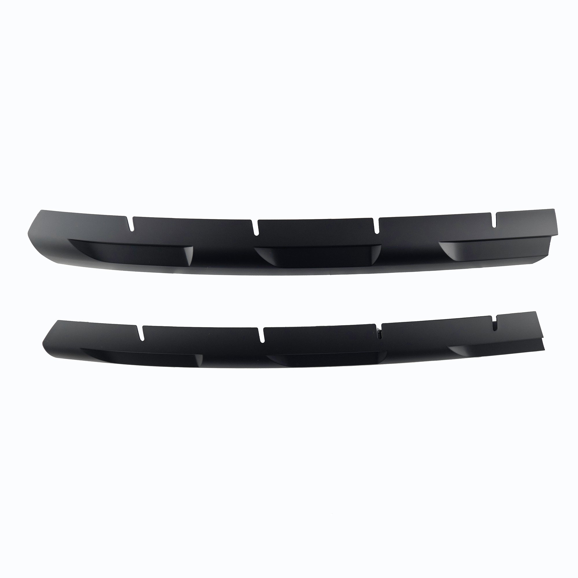 VW Transporter T6 Front Grille Trims (4-piece) – Raw Material (Raw), ABS, paintable, with 3M Tape