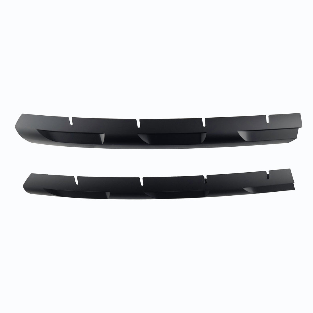 VW Transporter T6 Front Grille Trims (4-piece) – Raw Material (Raw), ABS, paintable, with 3M Tape