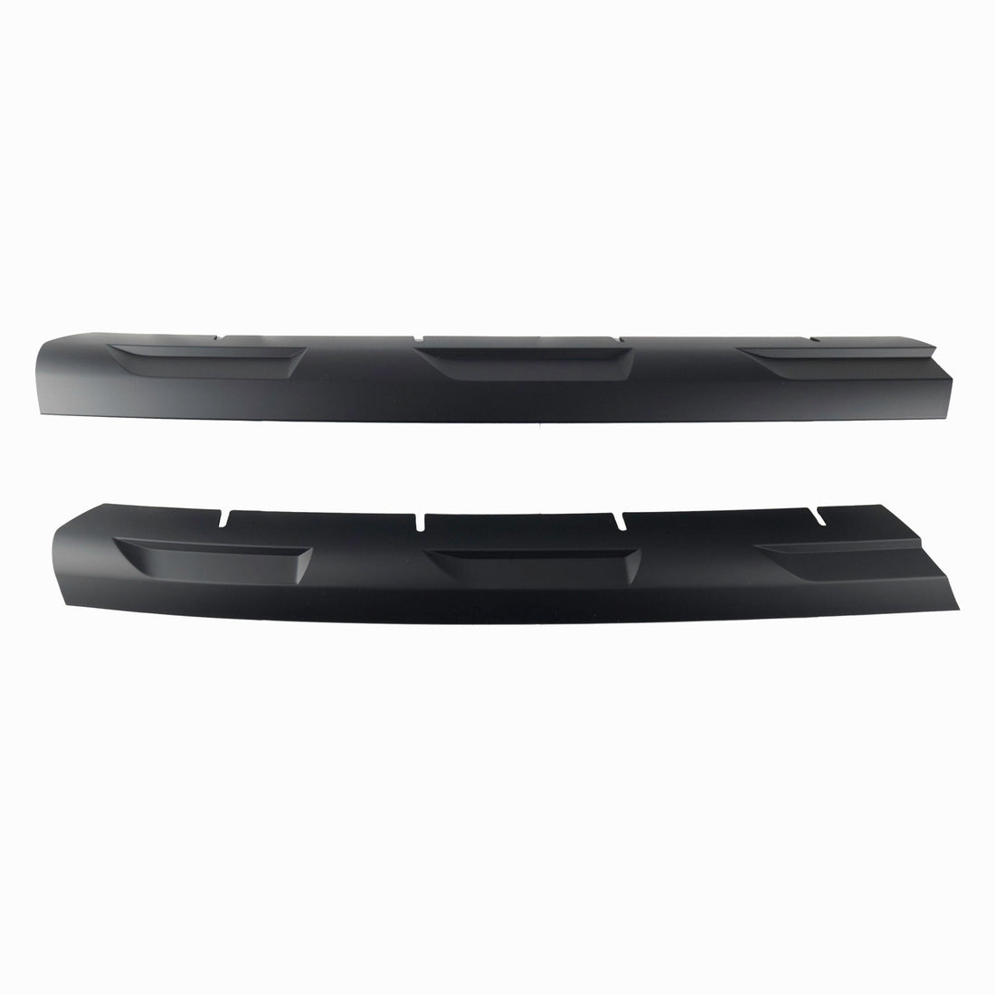 VW Transporter T6 Front Grille Trims (4-piece) – Raw Material (Raw), ABS, paintable, with 3M Tape
