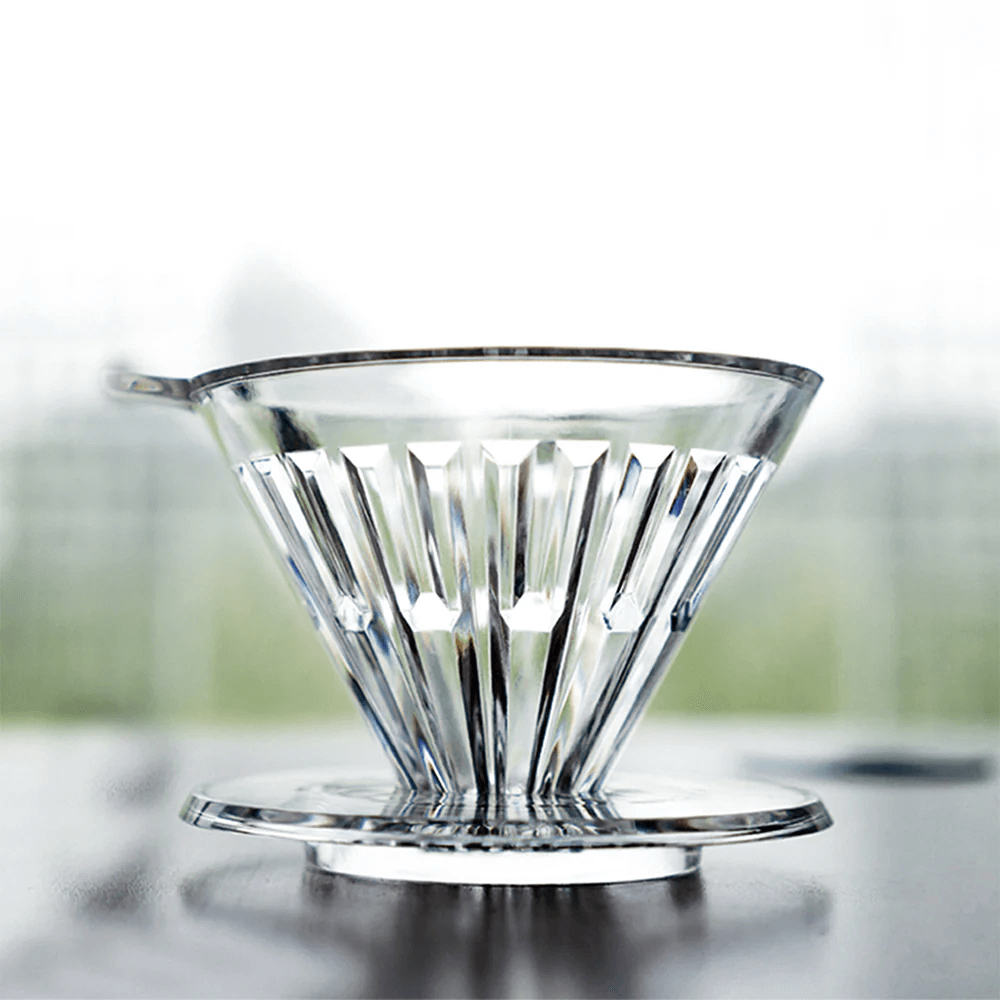 Timemore Crystal Eye Brewer 02 Set – Transparent, PCTG Dripper, 600mL Server, Perfect for Pour-Over Brewing