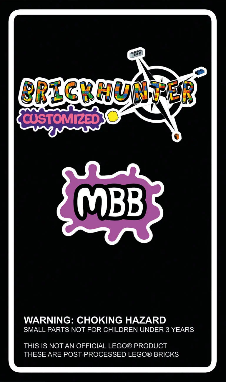 "Tribal Crimelord" Custom Minifigure - Limited Edition (1 of 50) incl. Gaffe Stick & Blister | MBB-Customs