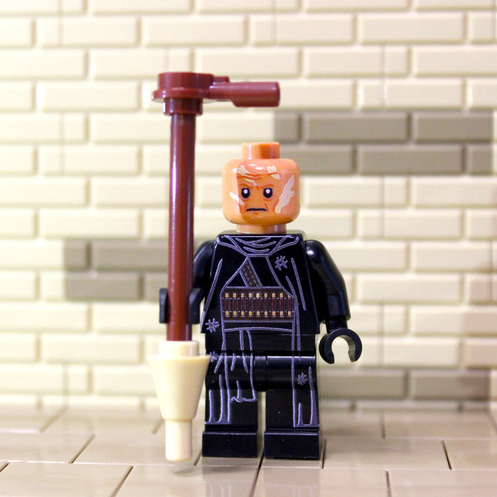 "Tribal Crimelord" Custom Minifigure - Limited Edition (1 of 50) incl. Gaffe Stick & Blister | MBB-Customs