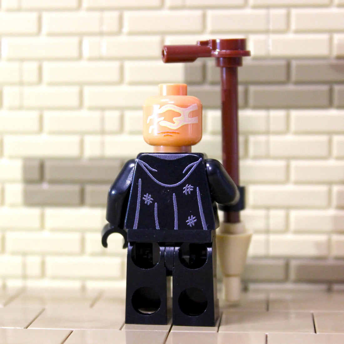 "Tribal Crimelord" Custom Minifigure - Limited Edition (1 of 50) incl. Gaffe Stick & Blister | MBB-Customs