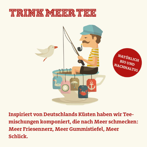 Trink Meer Tee - Rette mit, wer kann - Früchtetee - Beutel 15 x 3,5g