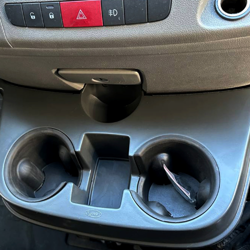For Vauxhall Movano Cupholder Console – Stylish, Practical Upgrade for Your Van