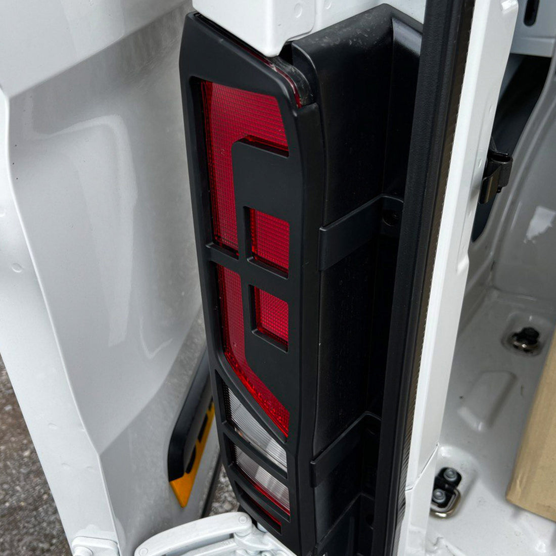 For Volkswagen Crafter Rear Light Guards -  Matte Black (2018 Onwards)