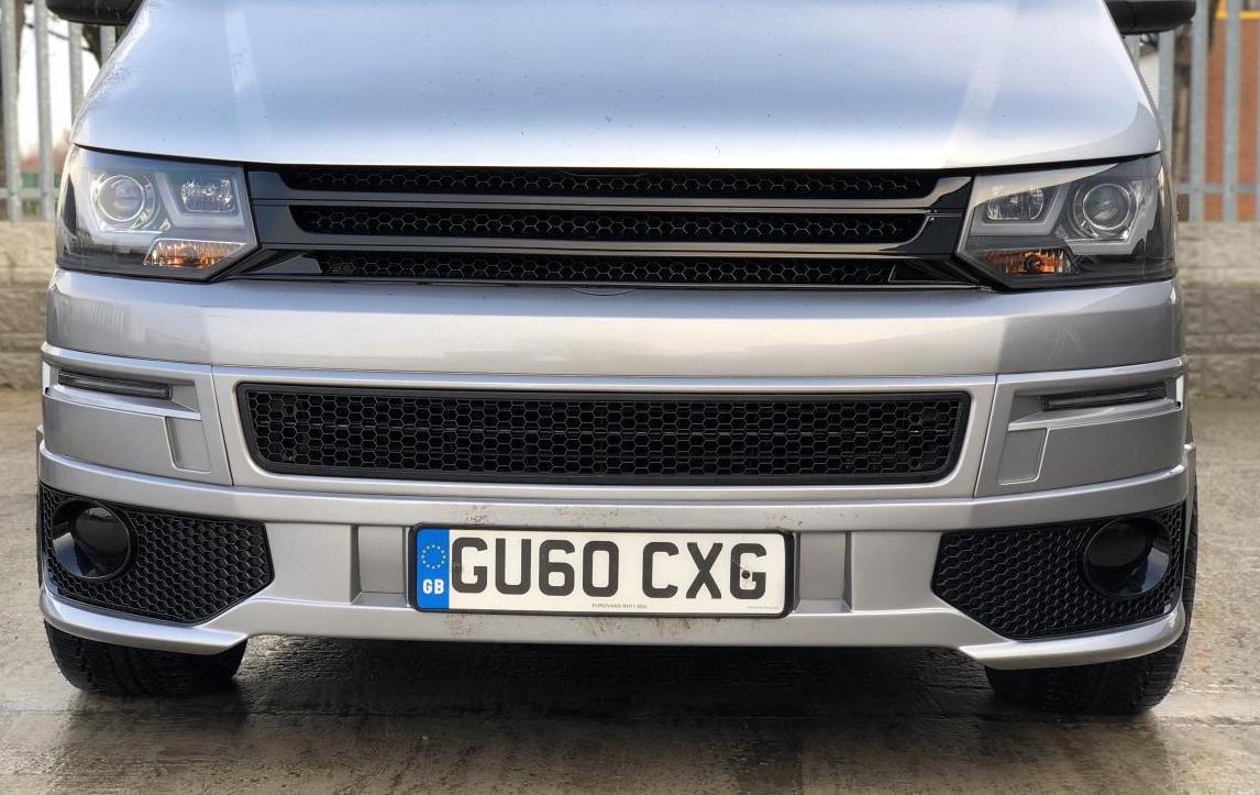 For VW T5.1 Transporter Light Bar DRL, Daylight Smoke DRL