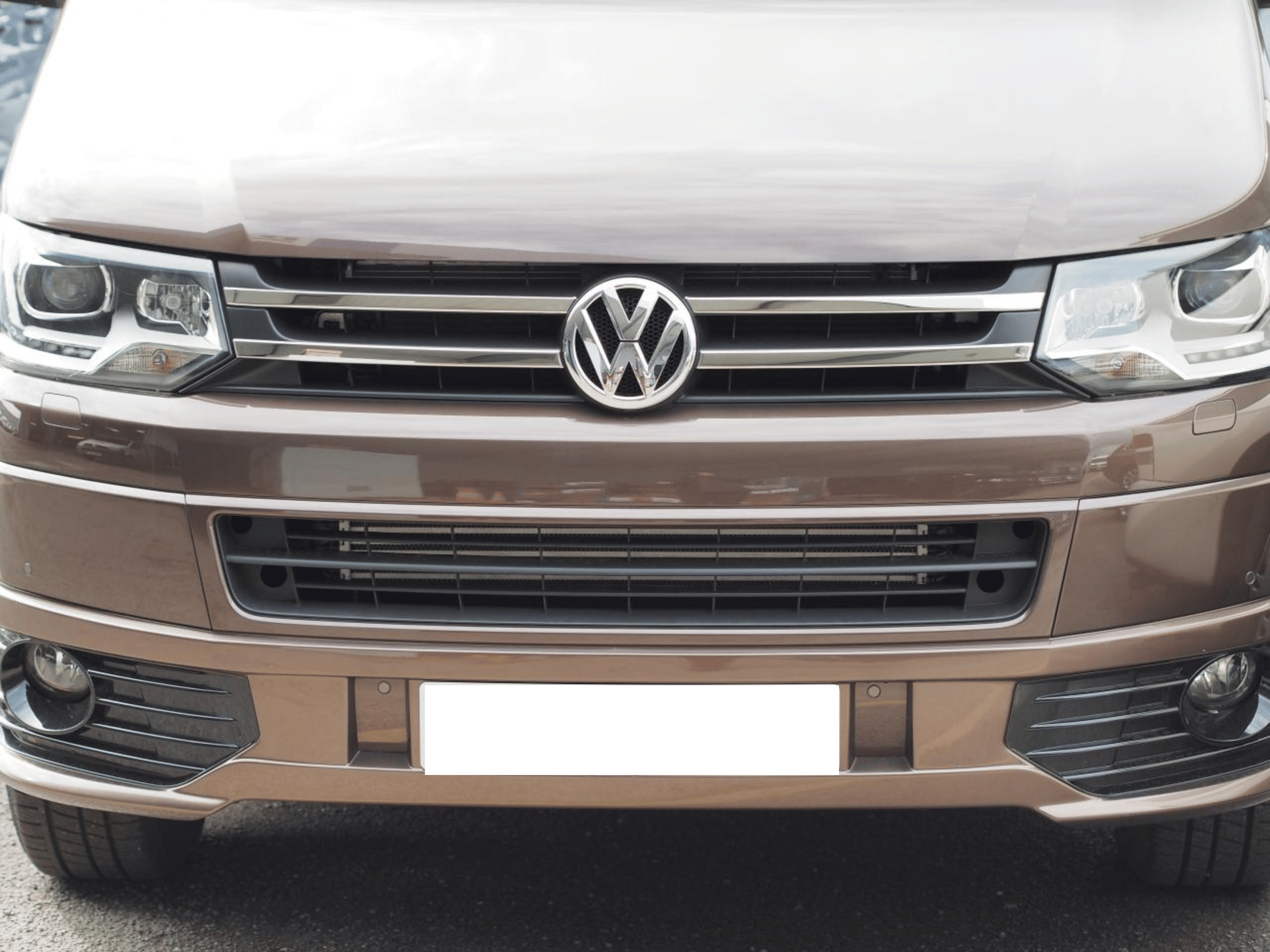 For VW T5.1 Transporter Twin-Line Front Grille Trim (4 Pcs)