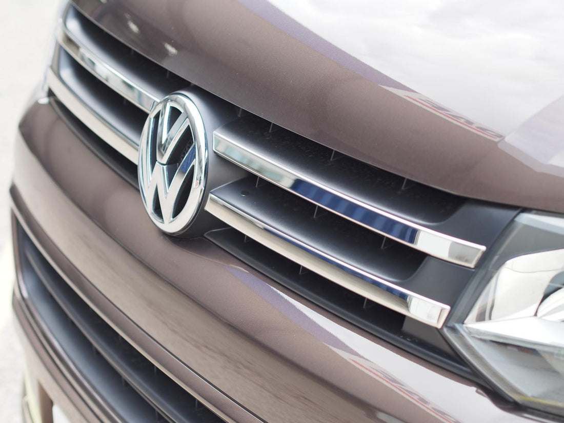 For VW T5.1 Transporter Twin-Line Front Grille Trim (4 Pcs)
