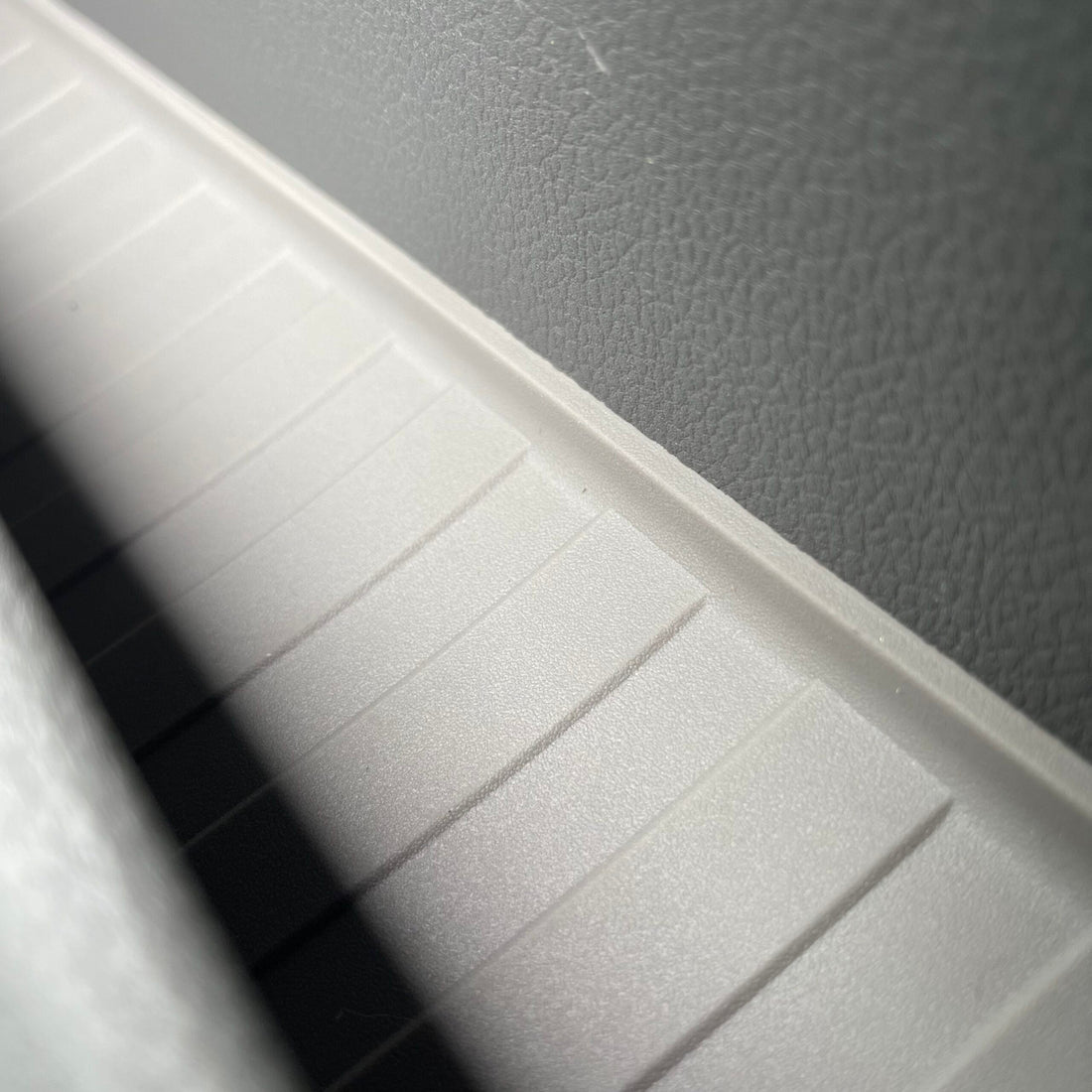 For VW T6.1 Transporter Rubber Door Liner Pocket Inserts Gray Campervan Conversion