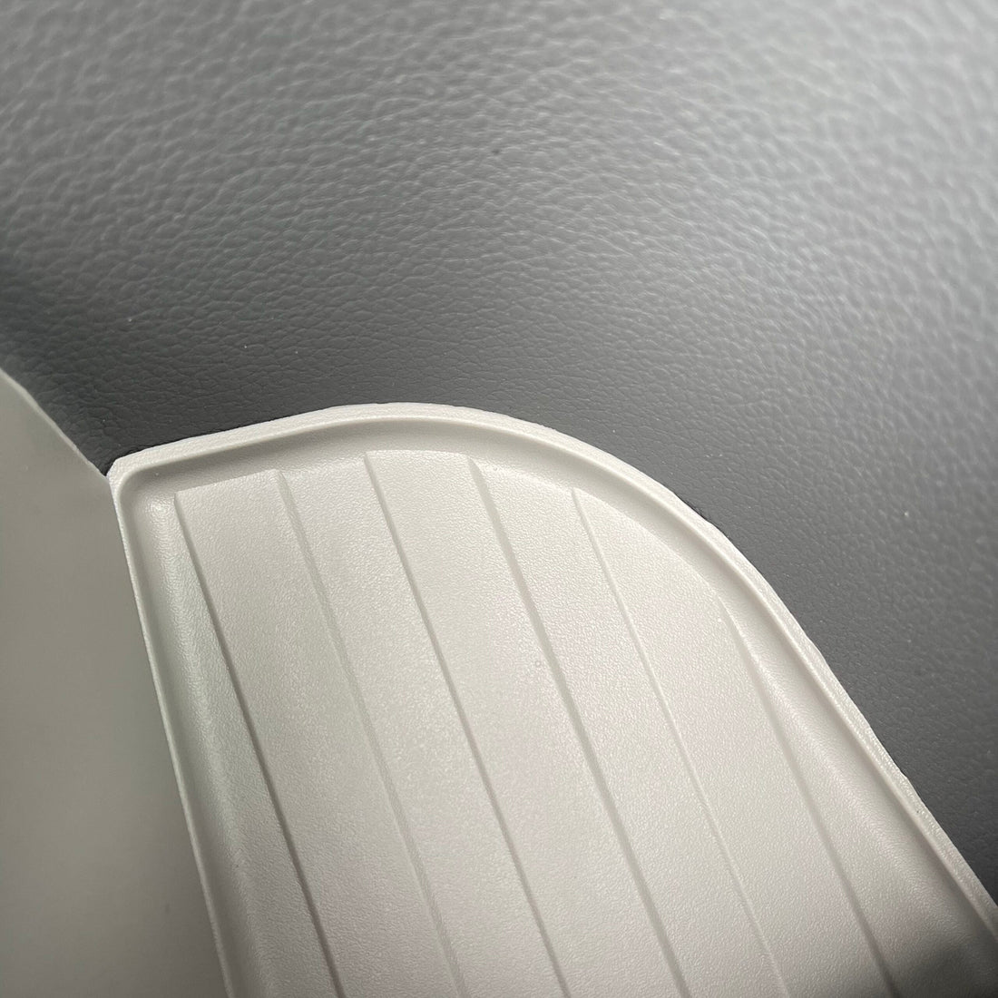 For VW T6.1 Transporter Rubber Door Liner Pocket Inserts Gray Campervan Conversion