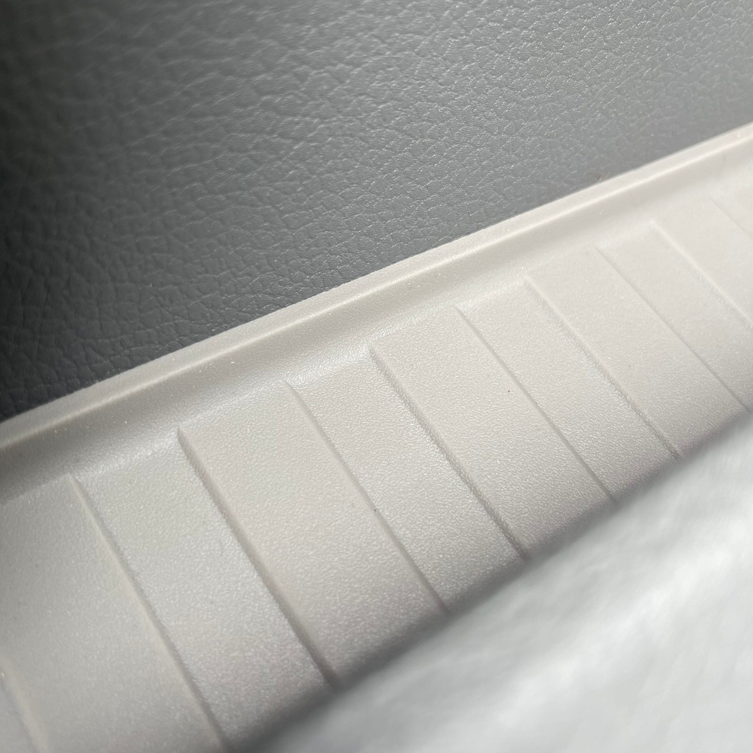 For VW T6.1 Transporter Rubber Door Liner Pocket Inserts Gray Campervan Conversion