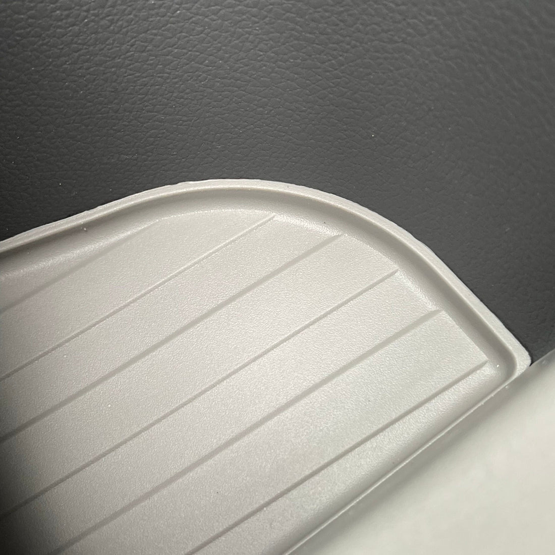 For VW T6.1 Transporter Rubber Door Liner Pocket Inserts Gray Campervan Conversion