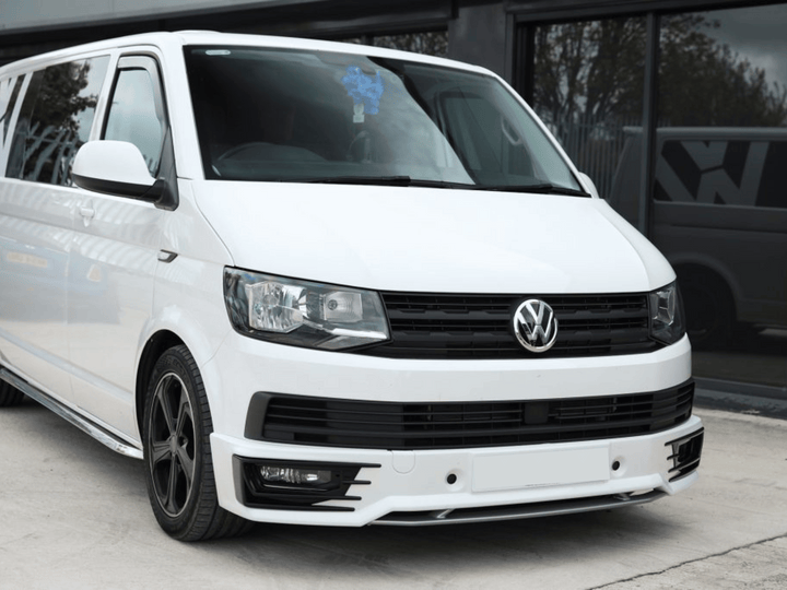For VW Transporter T6 Front Grille Trims (4Pcs) - Matte Black