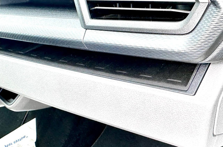 For VW T6.1 Vans Silicone/Rubber Lower Dashboard Inserts - Non-Slip, Durable and Easy to Install