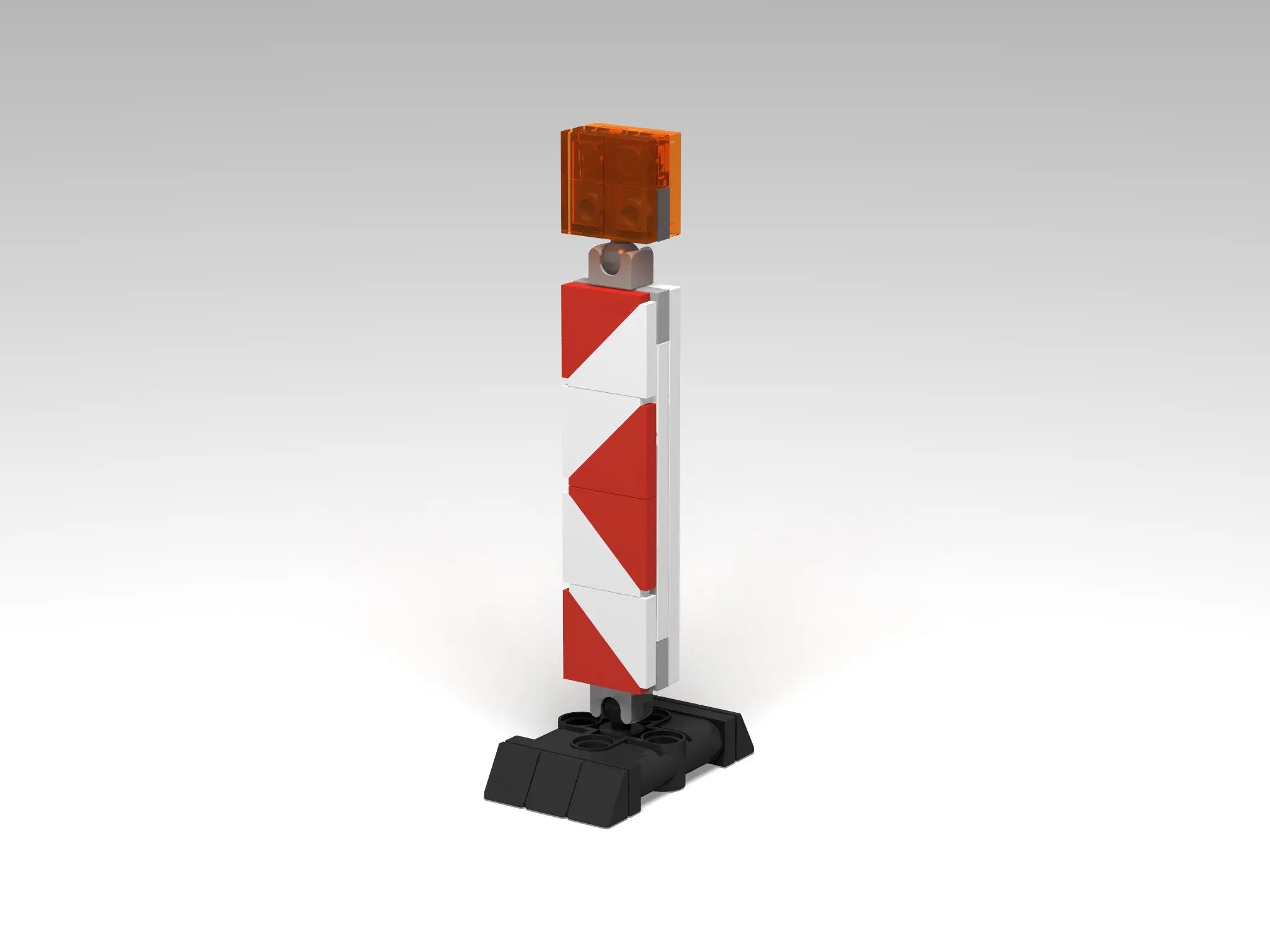 Hazard Marker by NURA Technic – Construction Accessories for 1:17 Technic Models | 4 Designs | incl. Parts & Instructions