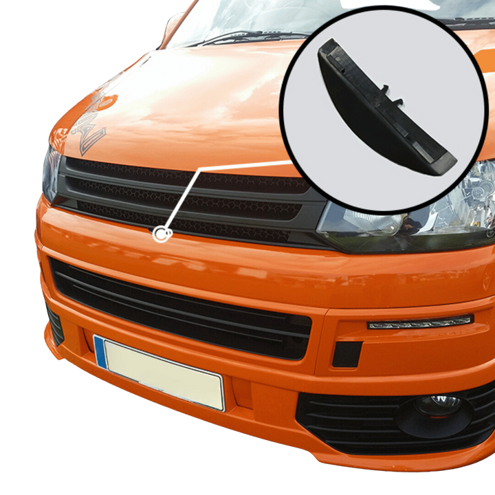 For VW T5.1 Transporter Front Badgeless Grille (Matte)