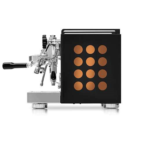 ROCKET Appartamento - Nera/Kupfer - Siebträger - Espressomaschine