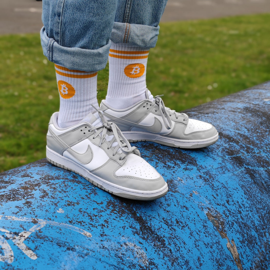 Bitcoin socks - made in Portugal