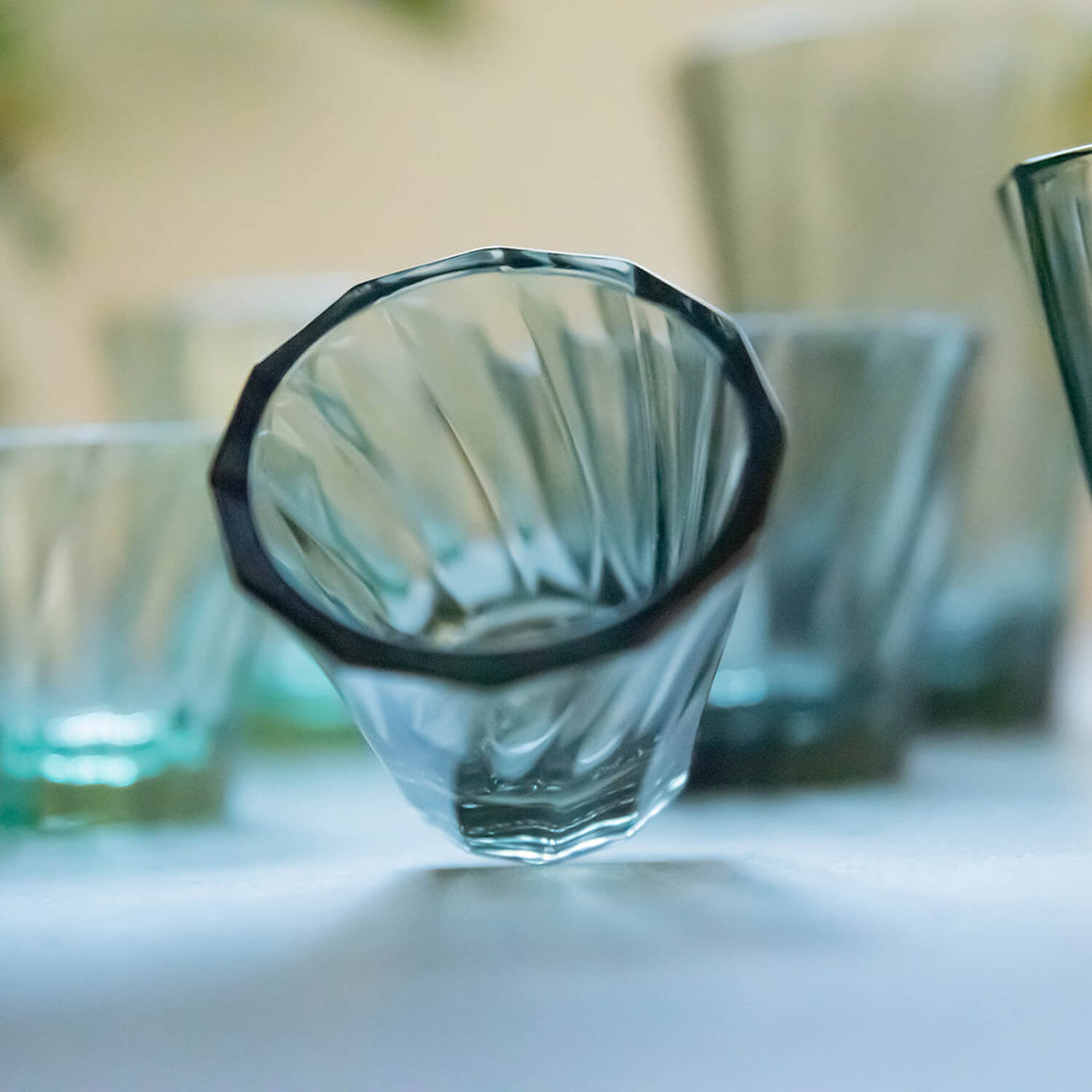 Loveramics Twisted Cortado Glass – 120ml, Elegant Heat Retention, Ideal for Cortado, Piccolo & Latte Art