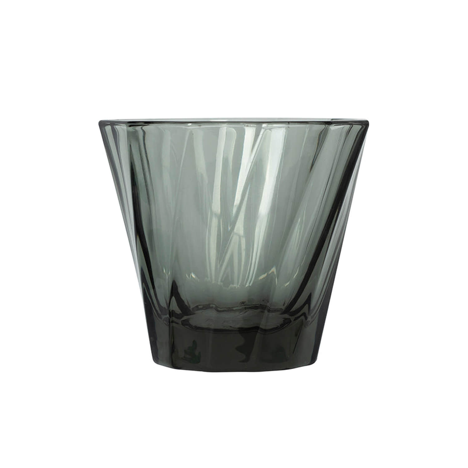 Loveramics Twisted Cortado Glass – 120ml, Elegant Heat Retention, Ideal for Cortado, Piccolo & Latte Art