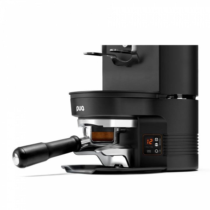 PuqPress M3 Unterbau für Mahlkönig E65S - Schwarz - 58,3mm Tamper VAT