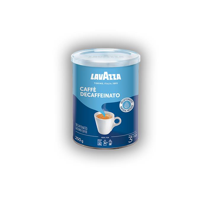 Lavazza Entkoffeiniert – gemahlener Kaffee in der 250-g-Dose