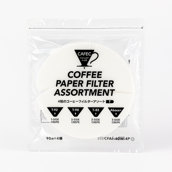 CAFEC 4P Paper Filter Assortment