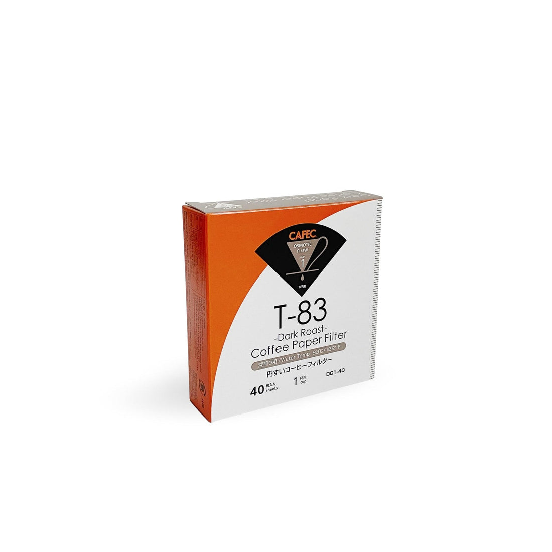 CAFEC Dark Roast Paper Filter (TH-2/T-83)