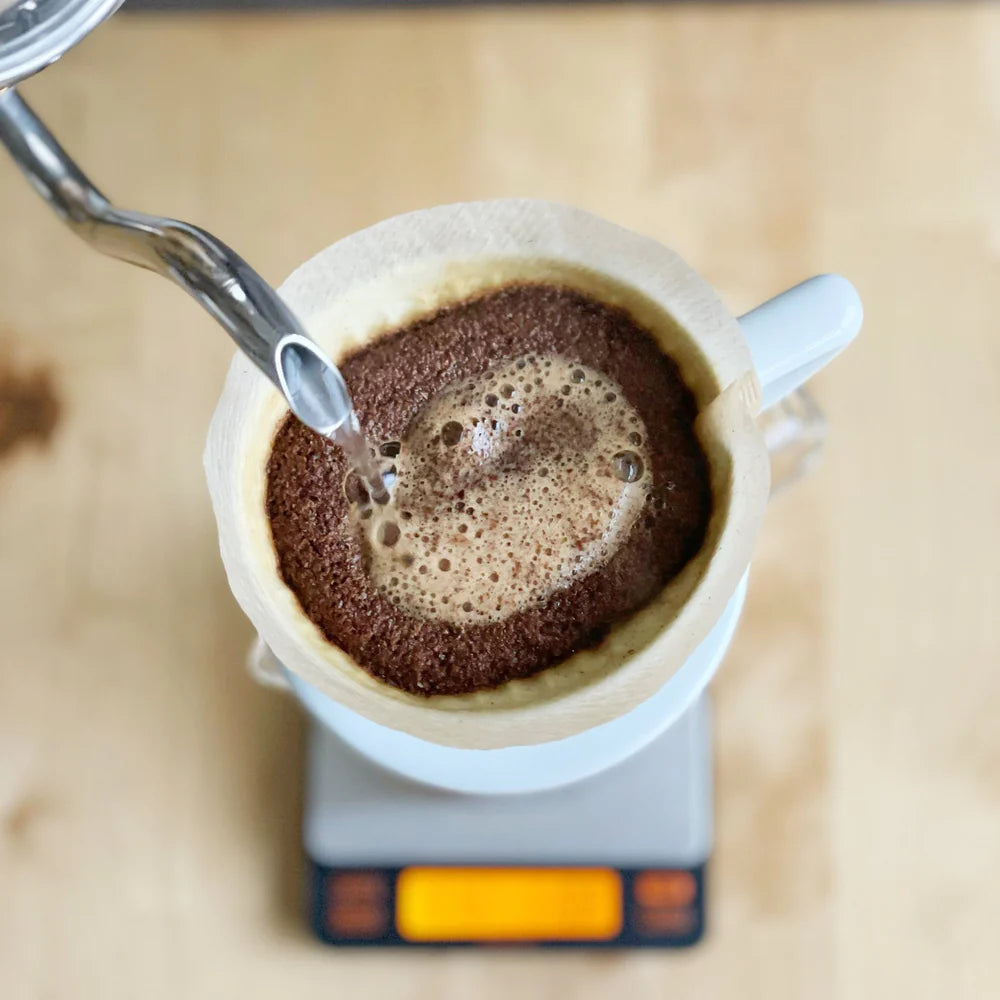 CAFEC Arita Ware Trapezoid Dripper 101/102 – Handgefertigter Japan Keramik-Filter, 2-Loch Design, für ABACA Trapezfilter (1–4 Tassen)