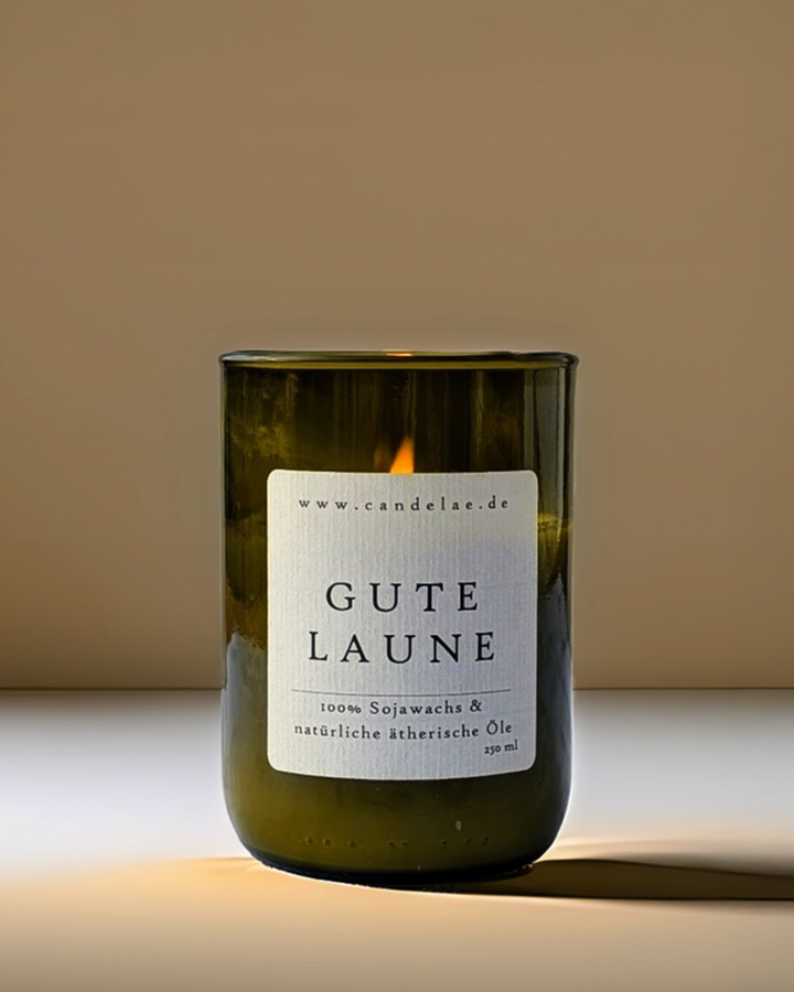 Good Vibes – Soy Wax Scented Candle with Fresh Citrus Notes for Positive Energy