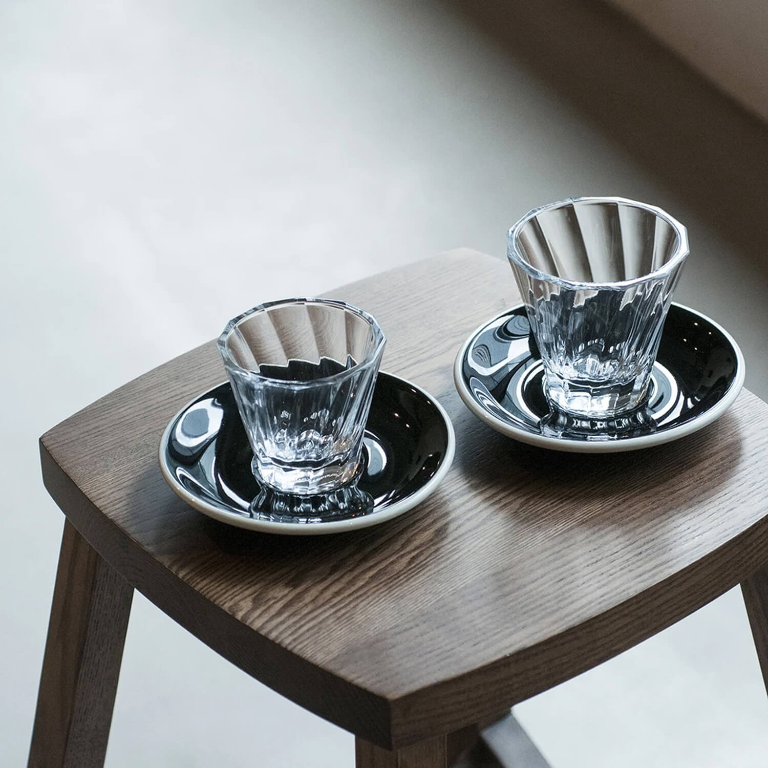 Loveramics Twisted Cortado Glass – 120ml, Elegant Heat Retention, Ideal for Cortado, Piccolo & Latte Art