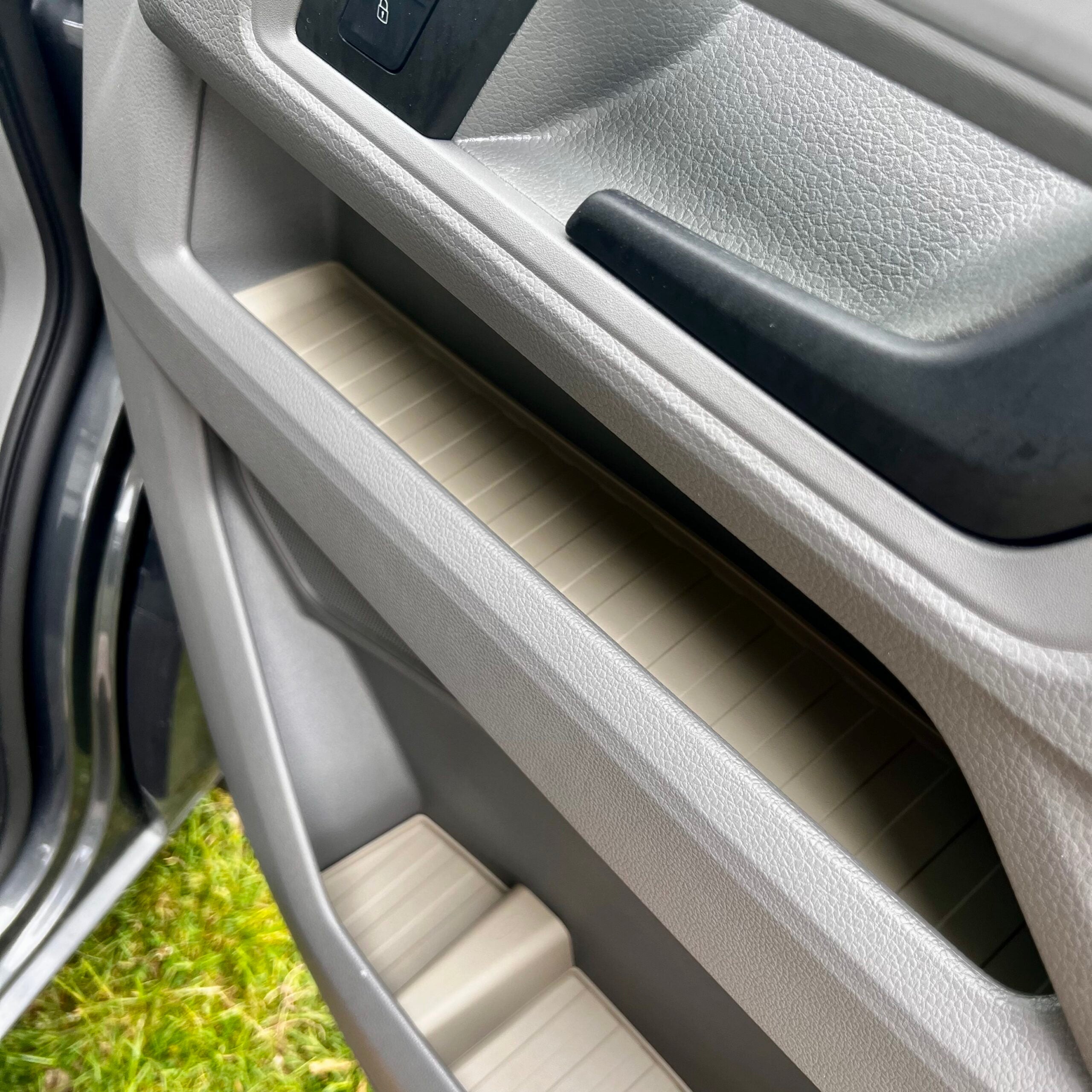 For VW Crafter New Shape Rubber Door Liner Pocket Inserts Gray