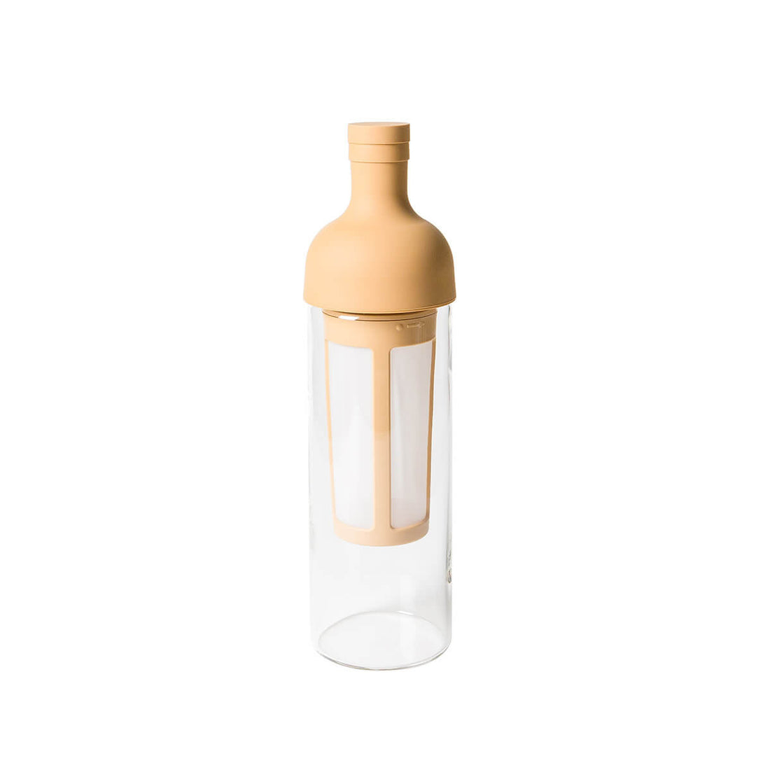 Hario Filter-In Coffee Bottle – 750 ml Cold Brew Flasche aus hitzebeständigem Glas mit integriertem Feinfilter
