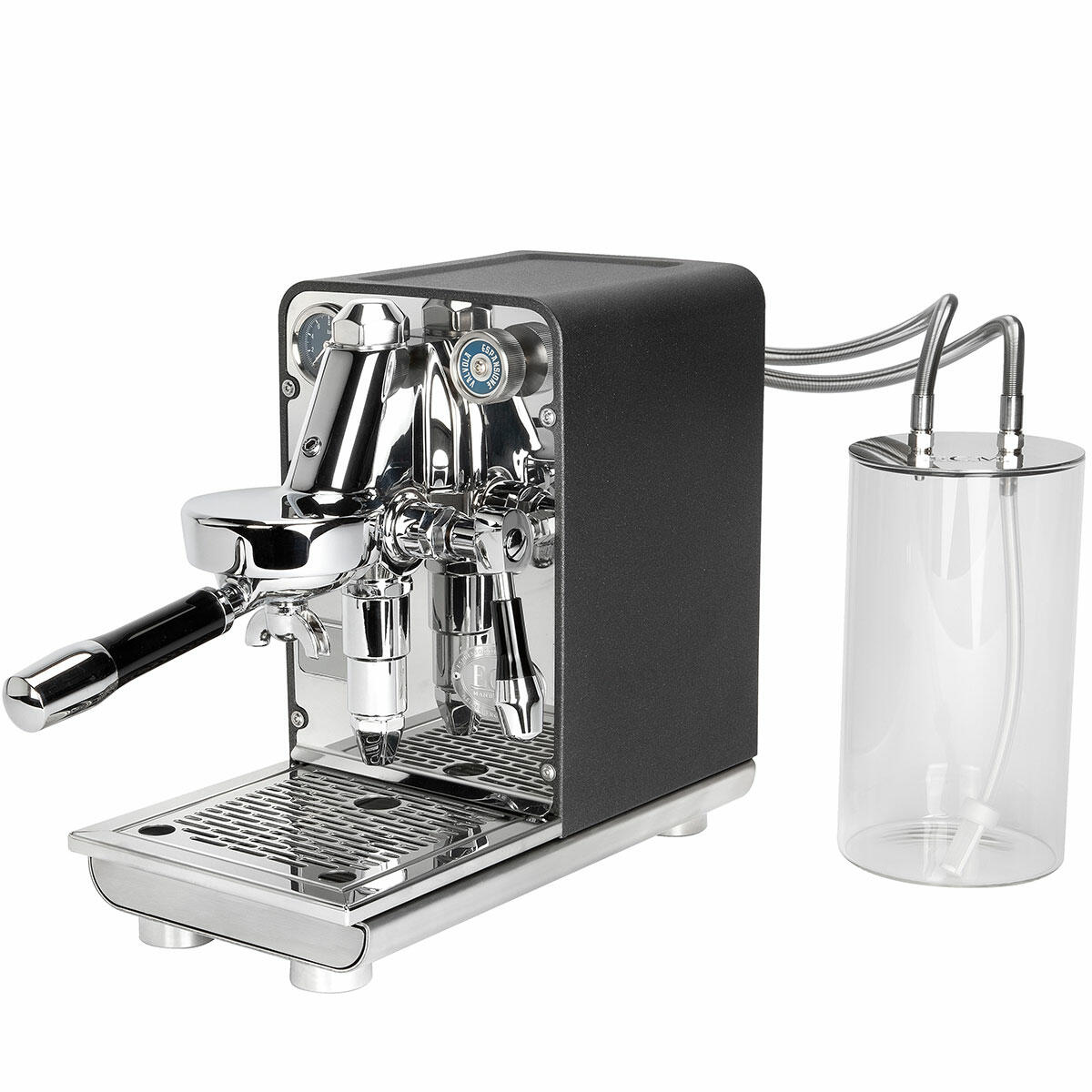 ECM Puristika PID Siebträgermaschine - Espressomaschine Anthrazit
