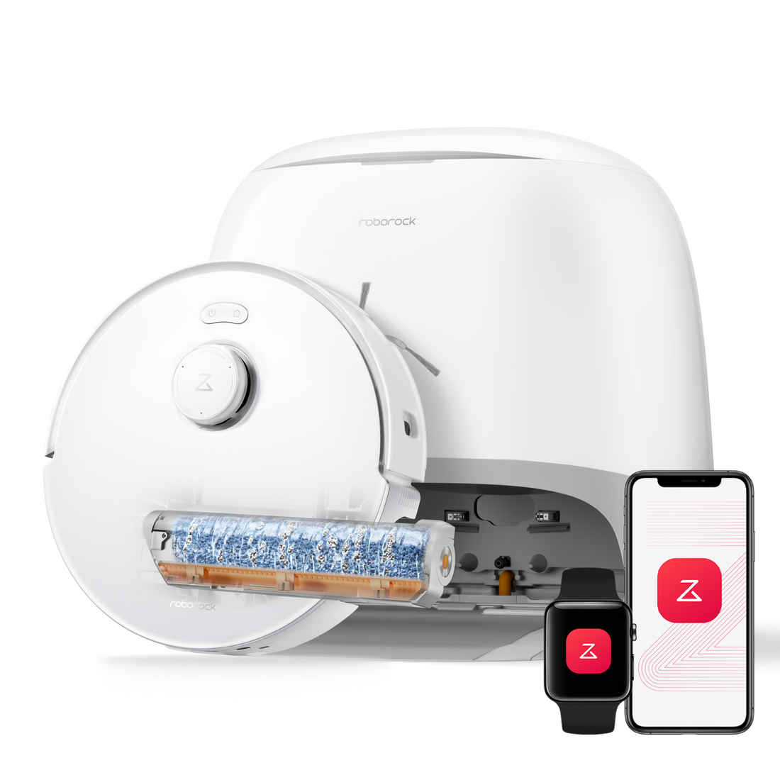 Roborock Qrevo Curv 2 Flow Saug- und Wischroboter mit Multifunktions-Dockingstation