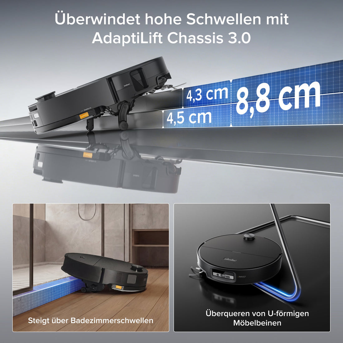 Roborock Saros 20 Sonic Saugroboter mit brandneuem RockDock