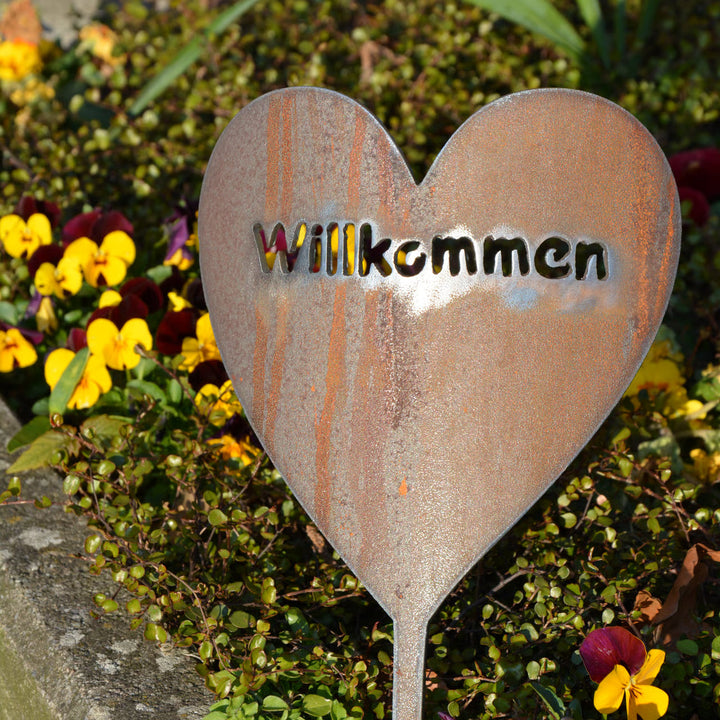 Garden Stake Large Heart