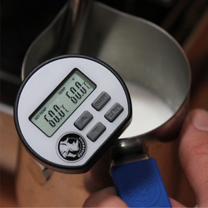 Rhinowares Digitalthermometer – Präzision für Kaffee & Milchaufschäumen