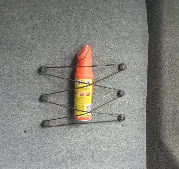For VW T5, T5.1 Campervan Double X Storage Net – Ideal for Van Conversions &amp; Motorhomes