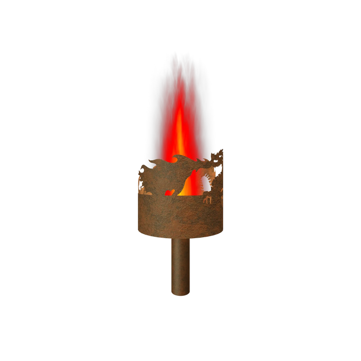 Garden torch Fire Dragon