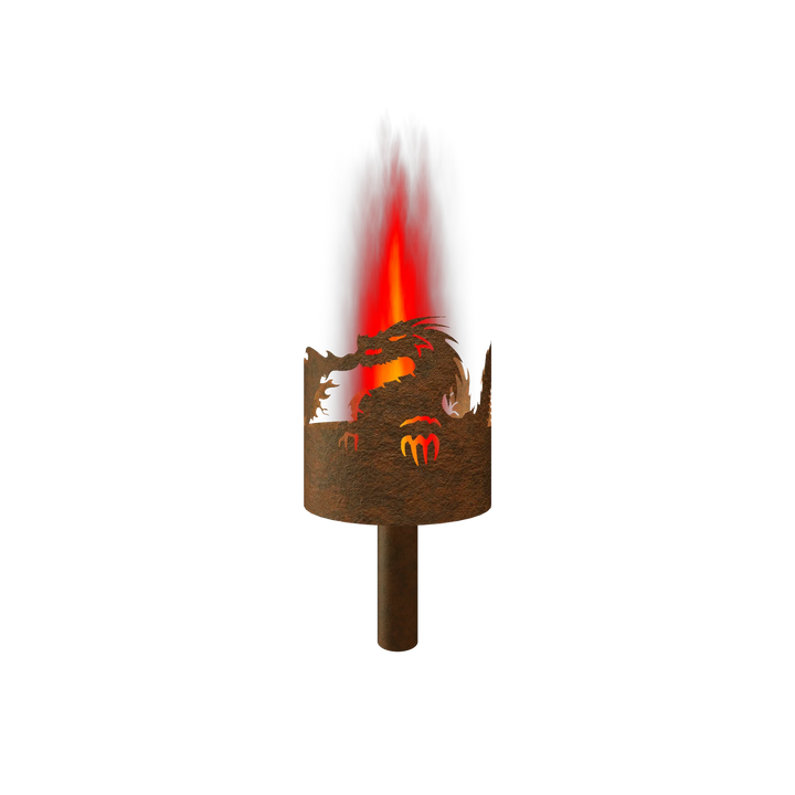 Garden torch Fire Dragon