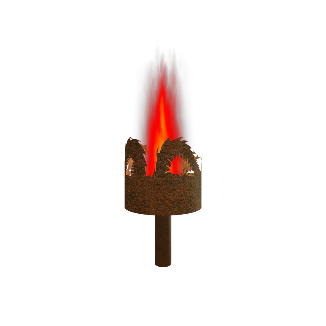Gartenfackel Feuerdrache