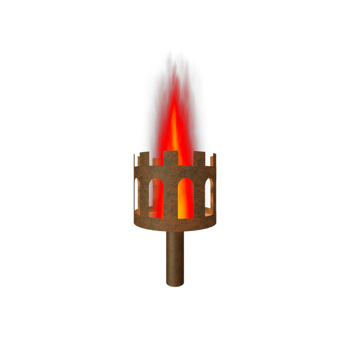 Garden Torch Medieval 4