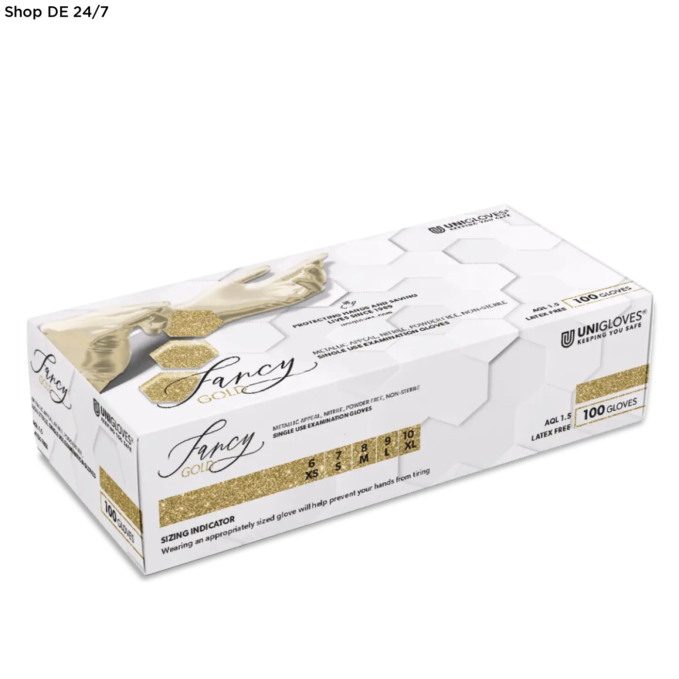 FANCY® GOLD Nitril-Einmalhandschuhe – 1000 Stück