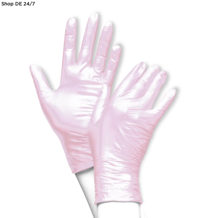 FANCY® ROSE Nitril-Einmalhandschuhe – 1000 Stück Glänzend